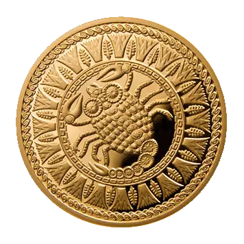 Монета Белоруссии Знаки Зодиака - Скорпион